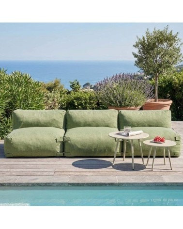 Salon de jardin modulable 3 places vert cactus
