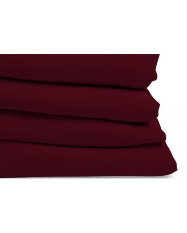 Rideau phonique thermique occultant rouge grenat 140x300