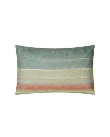 Taie d'oreiller en coton vert 50x75