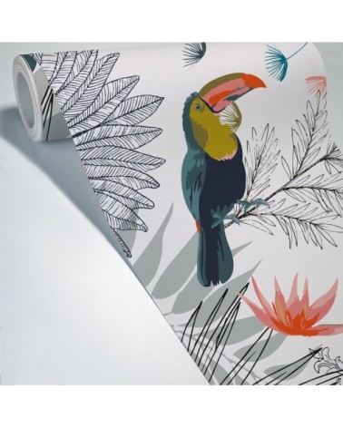 Papier Peint Panoramique L336xH270cm Multicolore