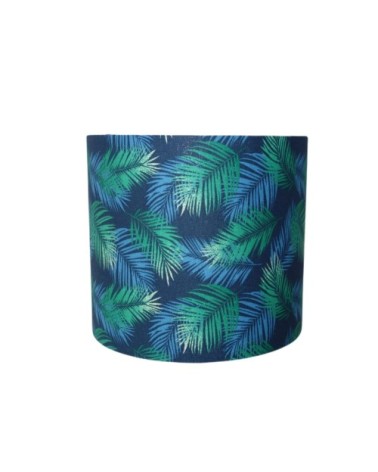Suspension palme bleu et vert diamètre 50 cm