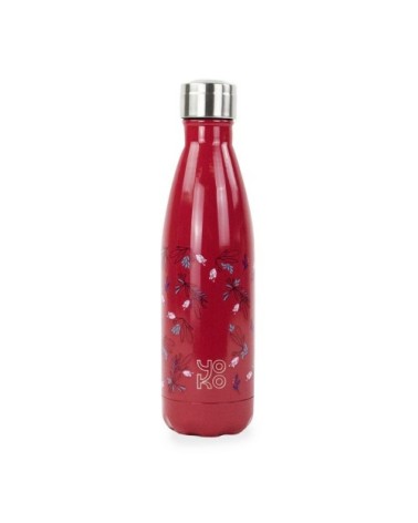 Bouteille isotherme 500 ml primavera framboise"