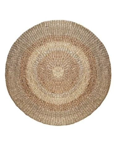 Tapis rond naturel en posidonie ?150cm