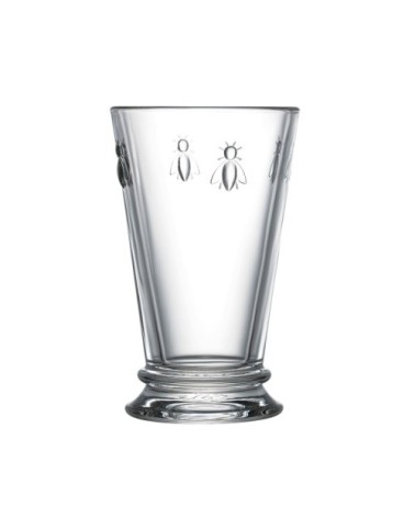 Long Drink  en verre transparent - lot de 6