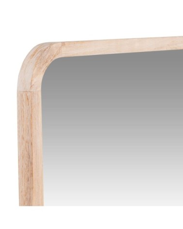 Miroir rectangulaire en bois de paulownia, 60x120 cm