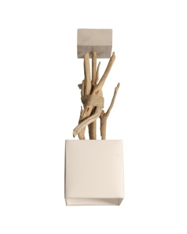 Suspension en bois blanc cassé