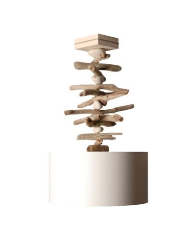 Suspension en bois ivoire