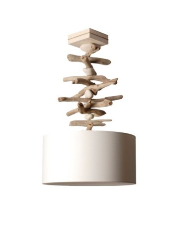 Suspension en bois ivoire