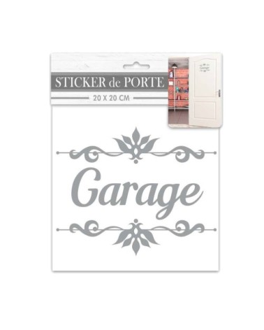 Sticker décoratif de porte garage L20cm