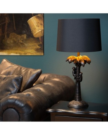 Lampe de table en plastique_synthetic noir