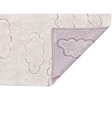 Tapis coton lavable nuages 90x130cm