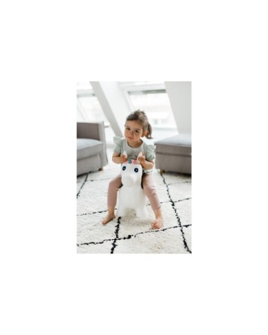 Animal sauteur gonflable, licorne