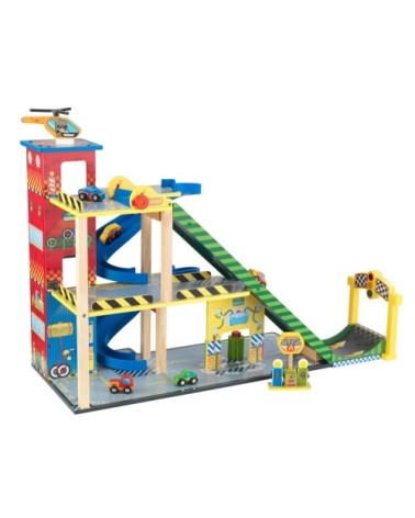 Garage avec rampe de lancement