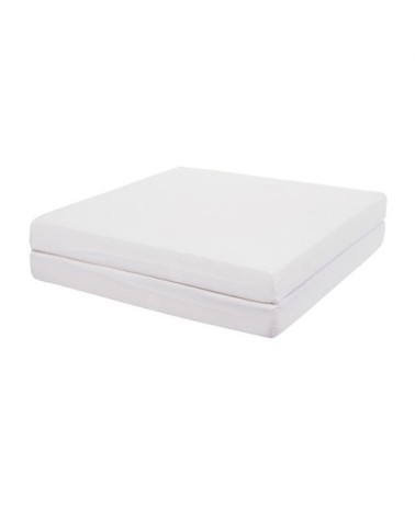 Matelas pliant 60x120x7 blanc