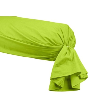 Taie de traversin en percale Pomme 45x185 cm