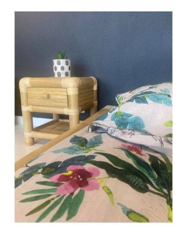 Table de chevet en bambou