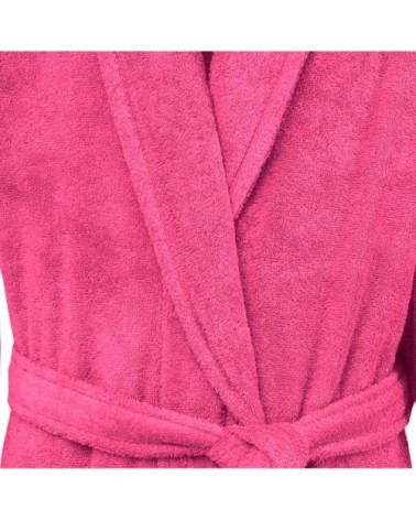Peignoir de bain mixte 420gr/m² Rose Indien L