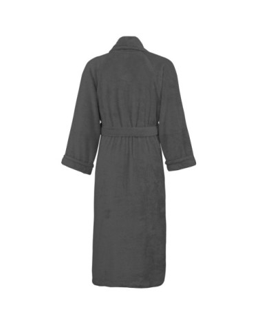 Peignoir col chale coton/modal Anthracite S
