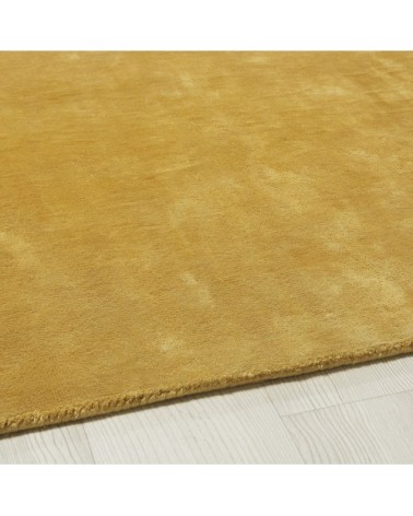 Tapis tufté doré 140x200