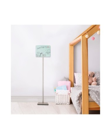 Abat-jour lampadaire enfant Happydays petit bleu Ø 45 x H 25