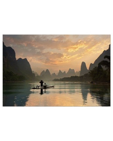 Tableau alu dibond baie d'Halong 120x80cm