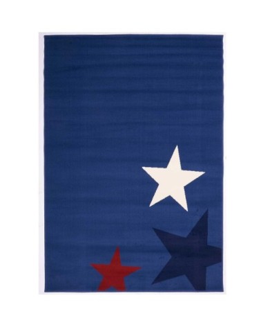 Tapis enfant bleu 120x170