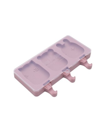 Moule à glace en silicone  Vieux rose