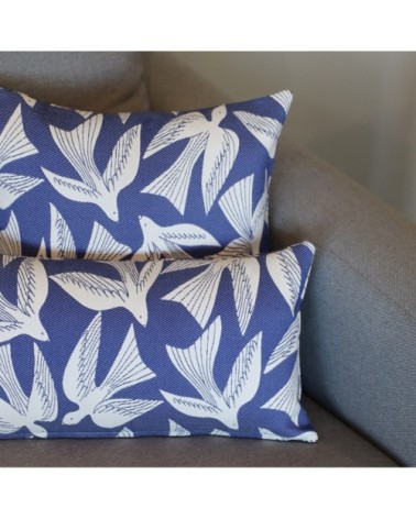 Housse de coussin Bleu 40x40 cm