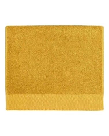 3 grandes serviettes d'invité zéro twist 560g safran 40x60 cm