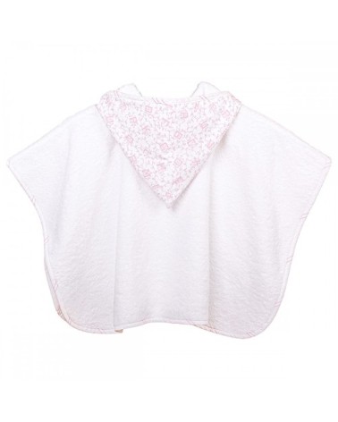 Poncho de bain 2-4 ans alphabet rose