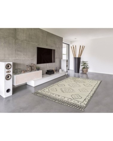 Tapis ethnique blanc 120X170 cm