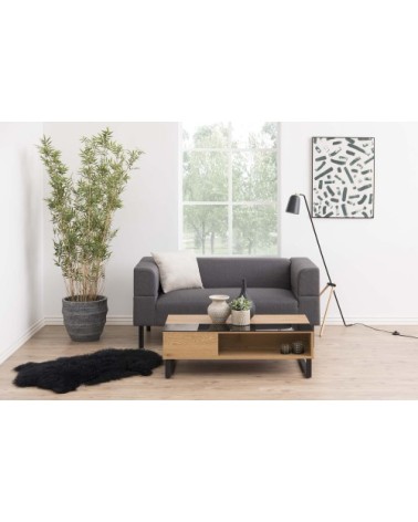 Table basse plateau relevable bois