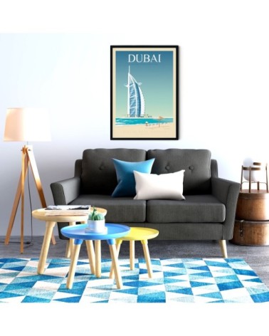 Affiche Dubaï  50x70 cm