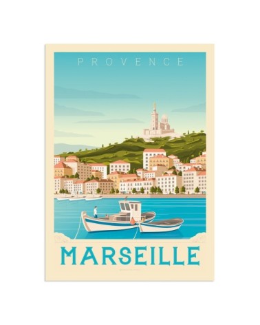 Affiche Marseille  50x70 cm