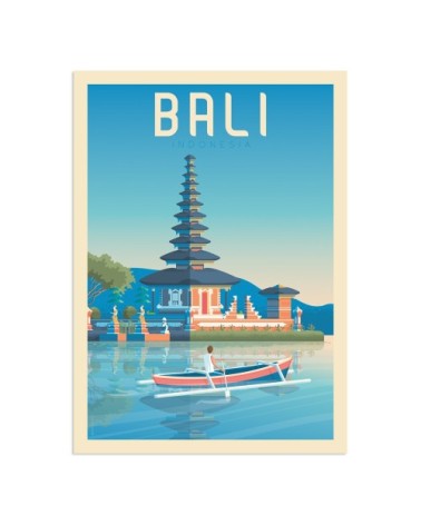 Affiche Bali  30x40 cm