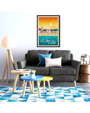Affiche Saint-Jean-de-Luz  50x70 cm