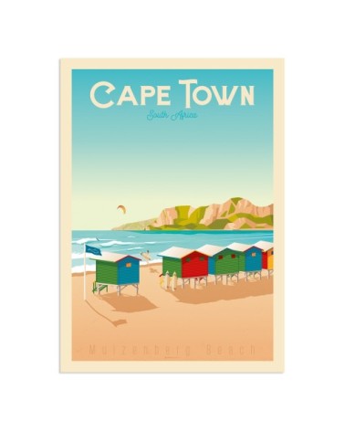 Affiche Le Cap  30x40 cm