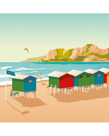 Affiche Le Cap  30x40 cm