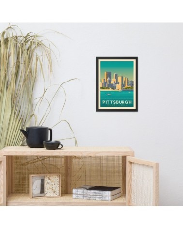 Affiche Pittsburgh  30x40 cm