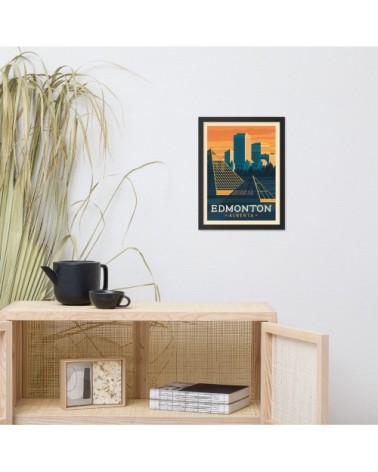 Affiche Edmonton  21x29,7 cm
