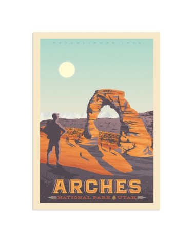 Affiche Arches National Park  21x29,7 cm