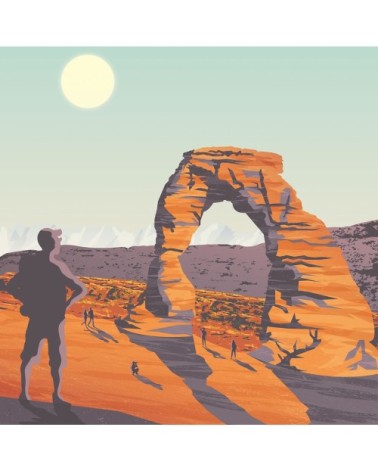Affiche Arches National Park  21x29,7 cm