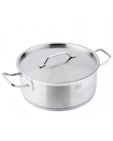 Casserole en acier inoxydable D24cm