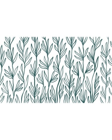 Papier peint panoramique leaves 255 x 250  vert