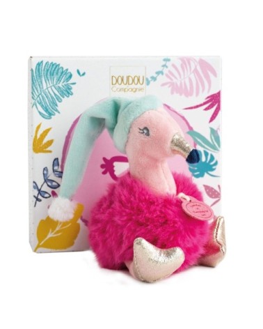 Doudou Flamant Rose - Les Minizoo