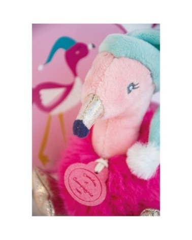 Doudou Flamant Rose - Les Minizoo