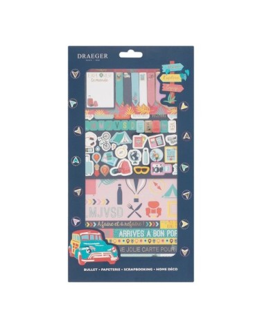 Kit De Décoration Bullet Journal Voyages