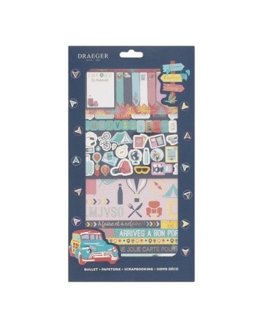 Kit De Décoration Bullet Journal Voyages