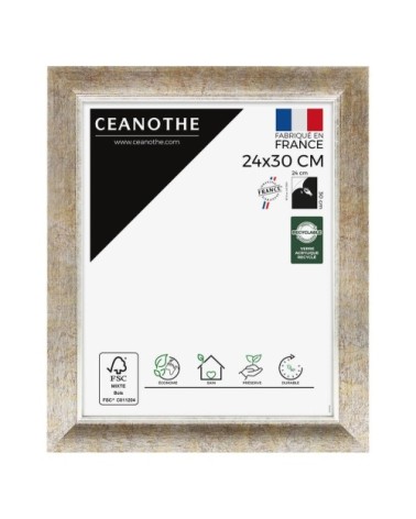 Cadre photo 24x30 cm résine recyclée