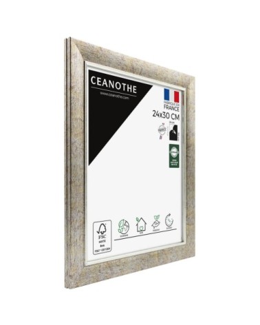 Cadre photo 24x30 cm résine recyclée